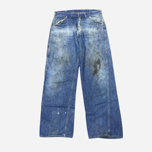 1950s Sears Strong Reliable denim carpenter jeans (32w)