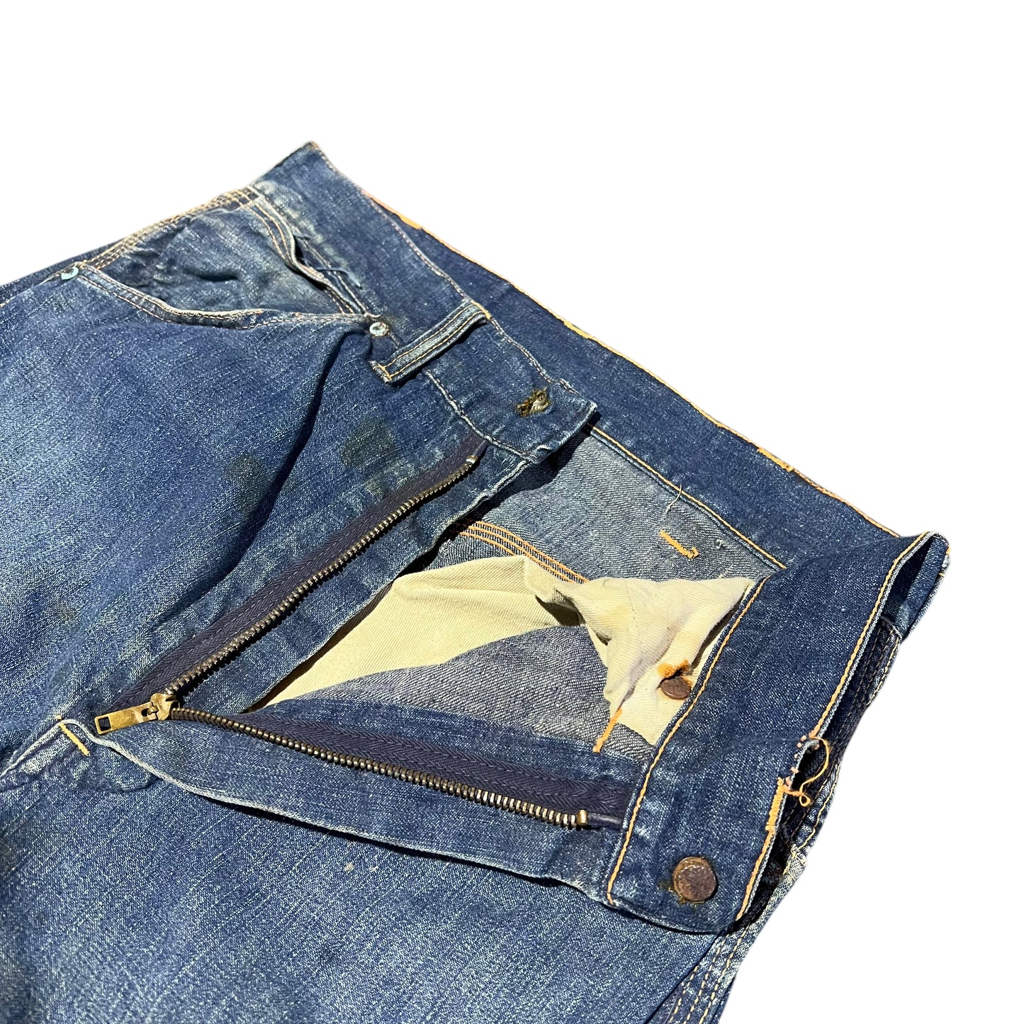 1950s Dee Cee zipper fly denim jeans (28w)