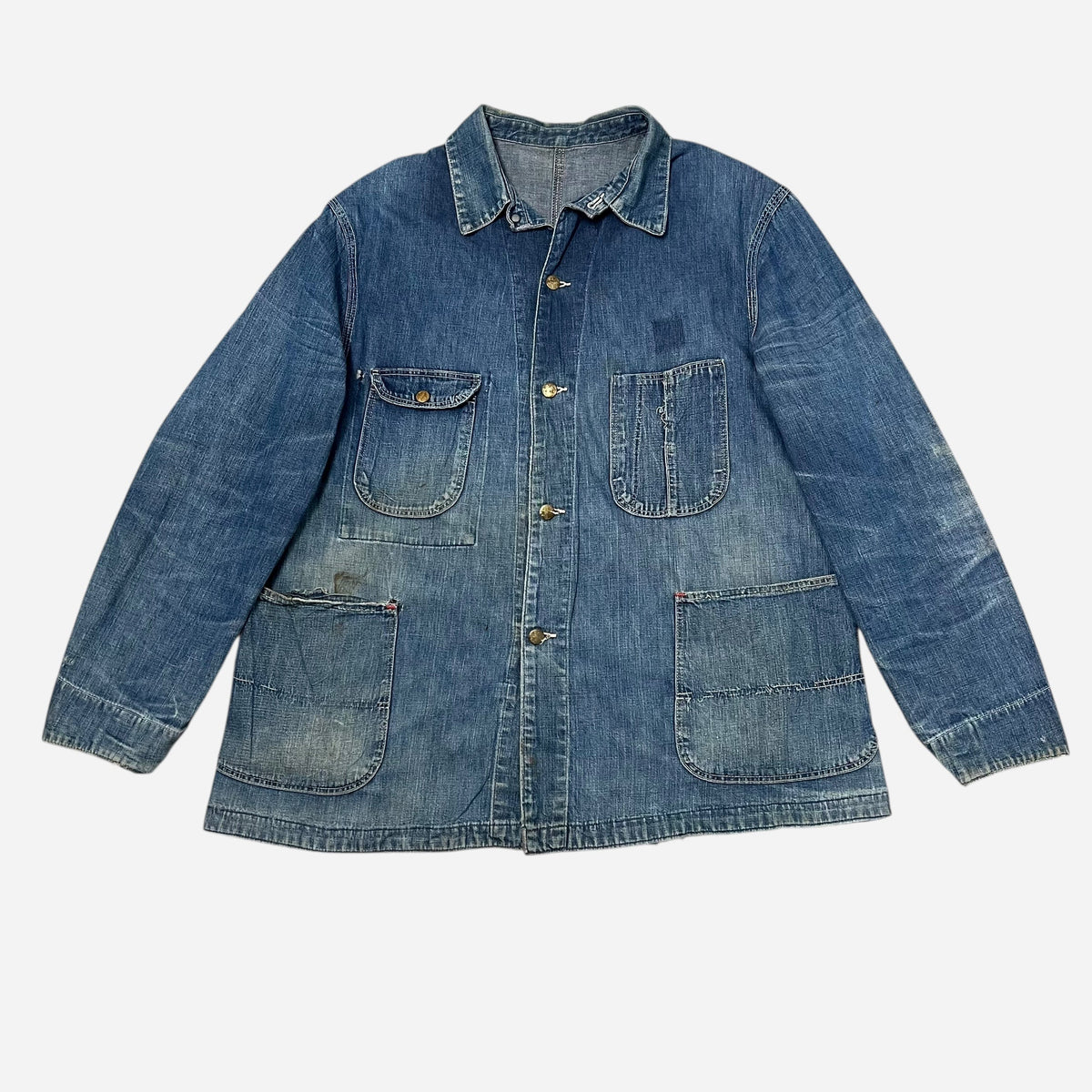 1950s Sanforized denim chore jacket (XL)