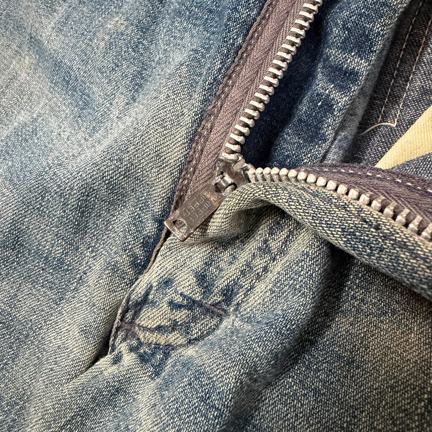 1950s Repaired sanforized jeans (32w)