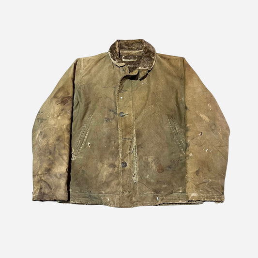 1940s WWII USN deck jacket (M/L)