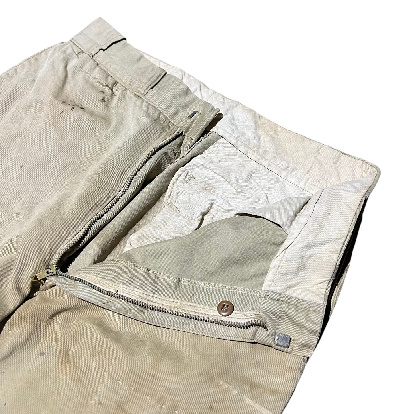 1960s Sweet Orr khaki chino work pants (32w)