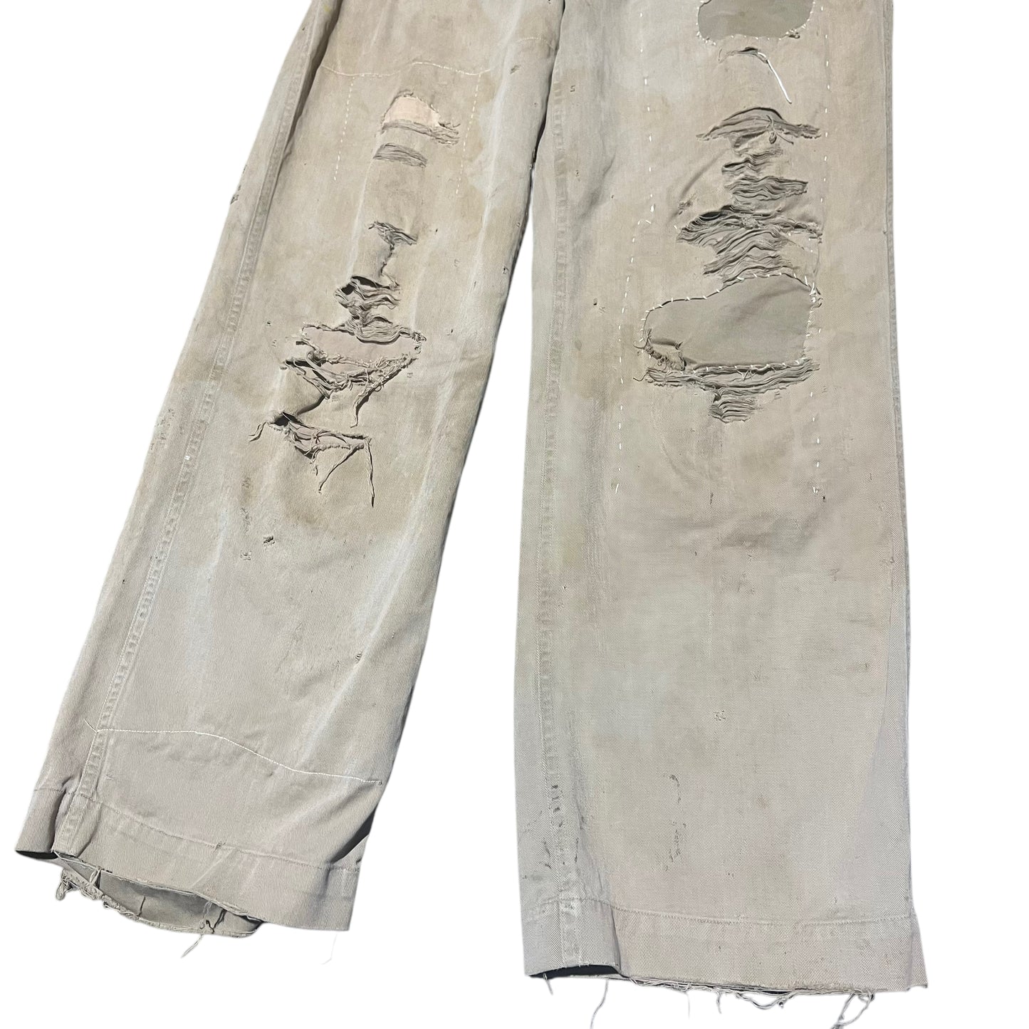 1940s WWII US Army khaki chino pants (28w)