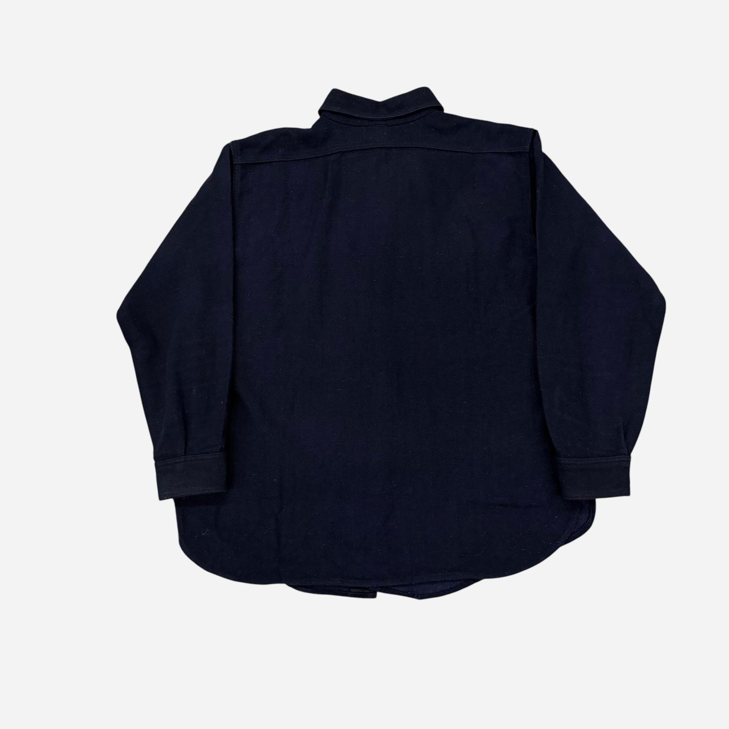1930s USN CPO navy wool shirt (M/L)