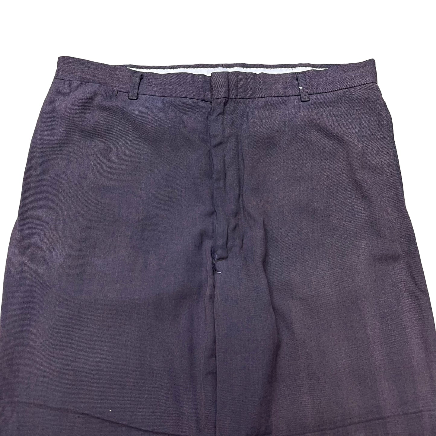 1960s Wrangler blue bell purple gabardine pants (34w)