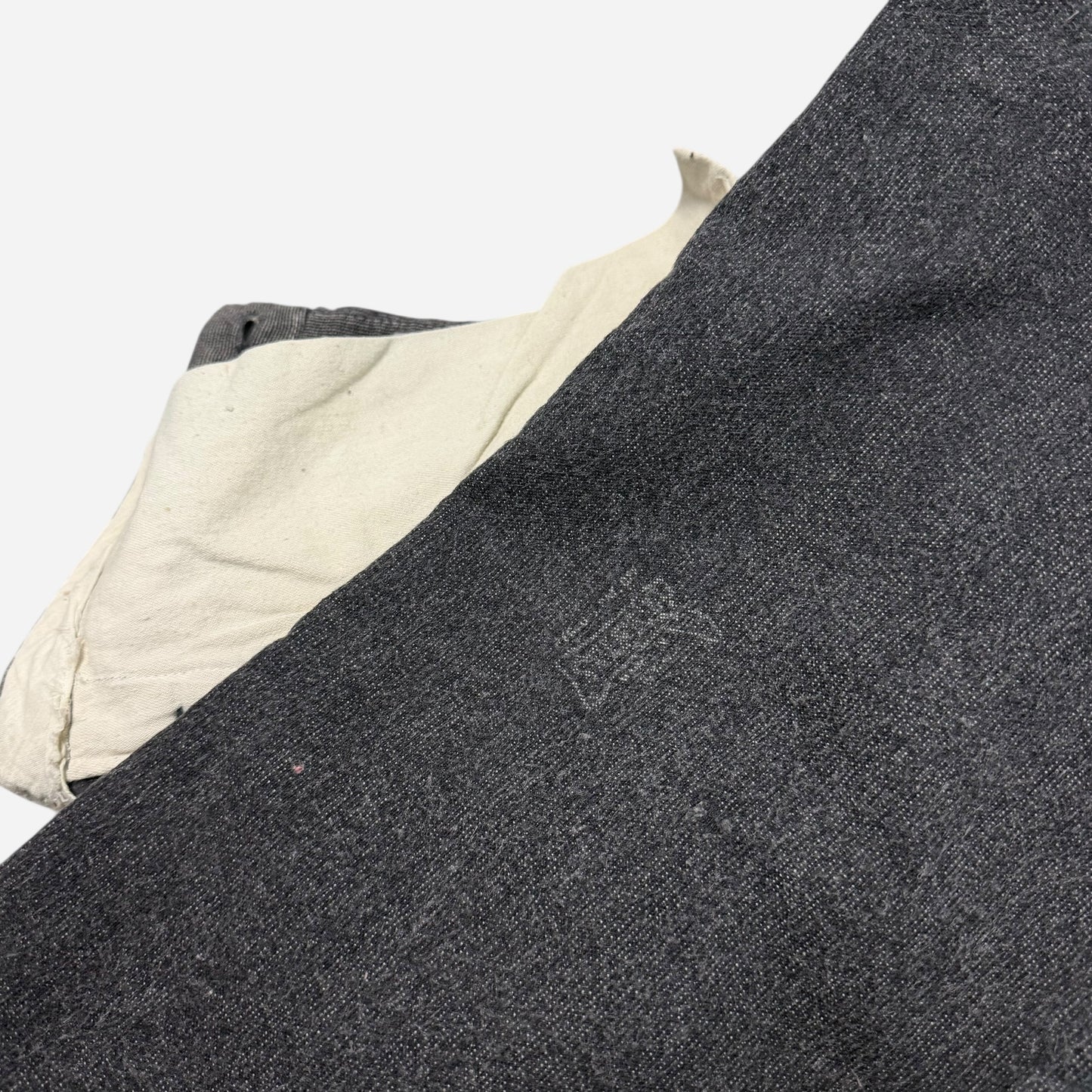 1940s Stifel Ironclad moleskin salt & pepper work pants (35w)