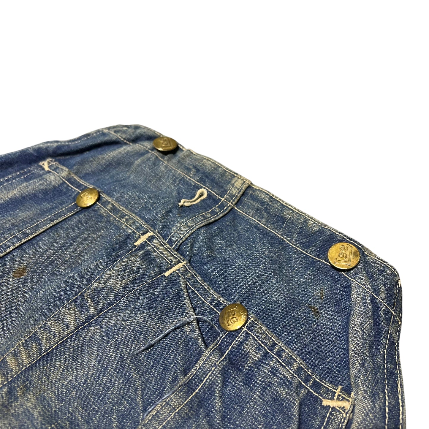 1940s Long L Lee House Label denim overalls (40w)