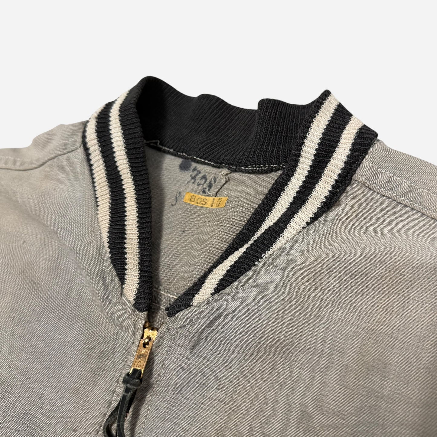 1950s Gray chambray jacket (M/L)