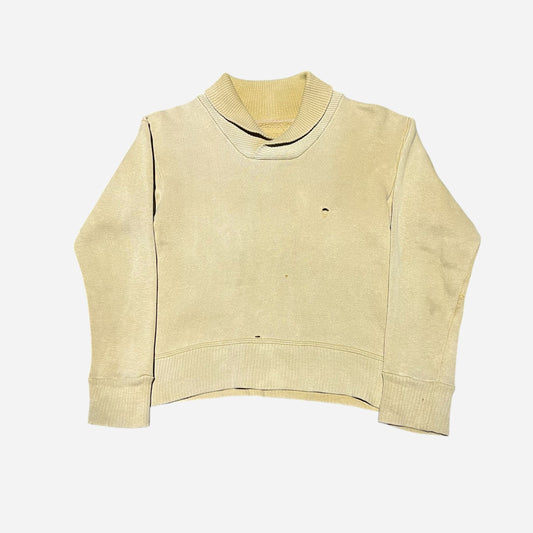 1940s Women’s beige sweatshirt (XS)