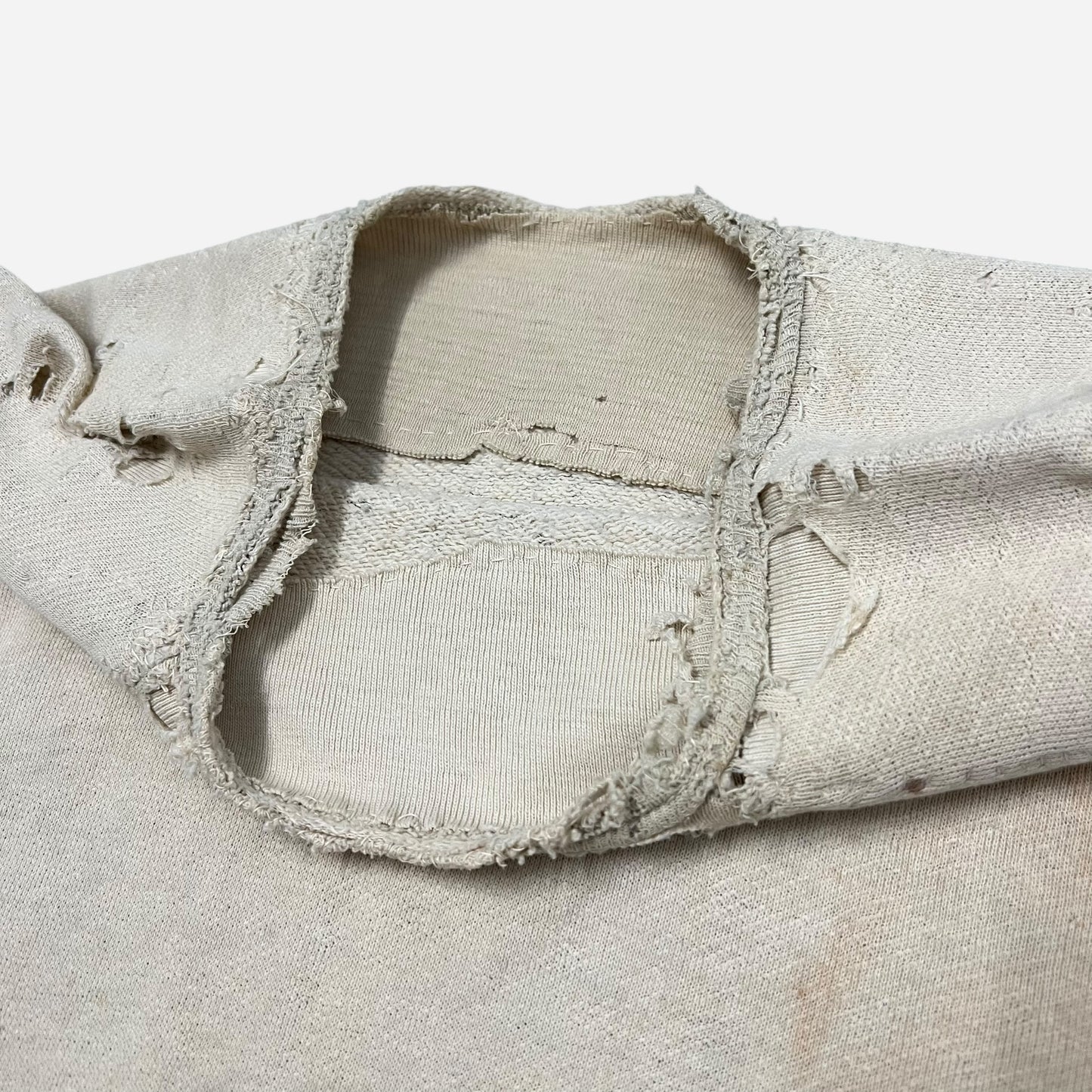 1930s Two toned heavily repaired sweat shirt (L)