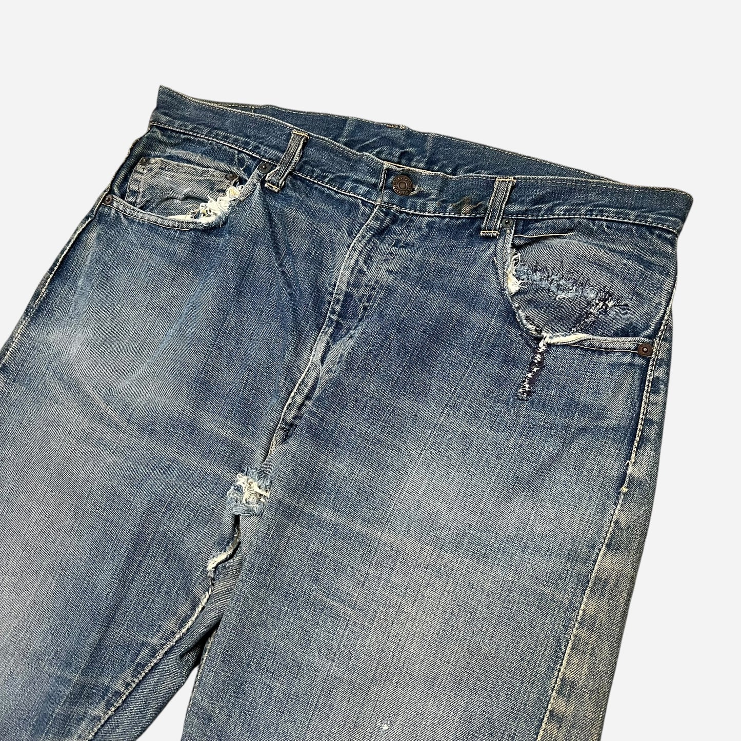 1960s Levi’s 505 selvedge big E jeans (36w)