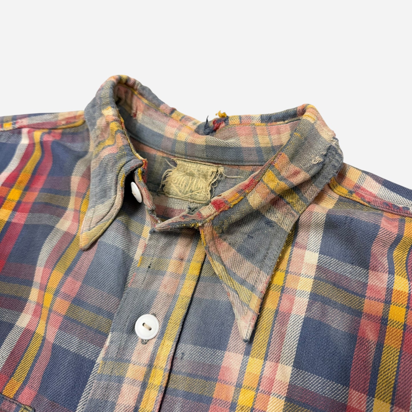 1940s Big Yank cotton flannel shirt (L)