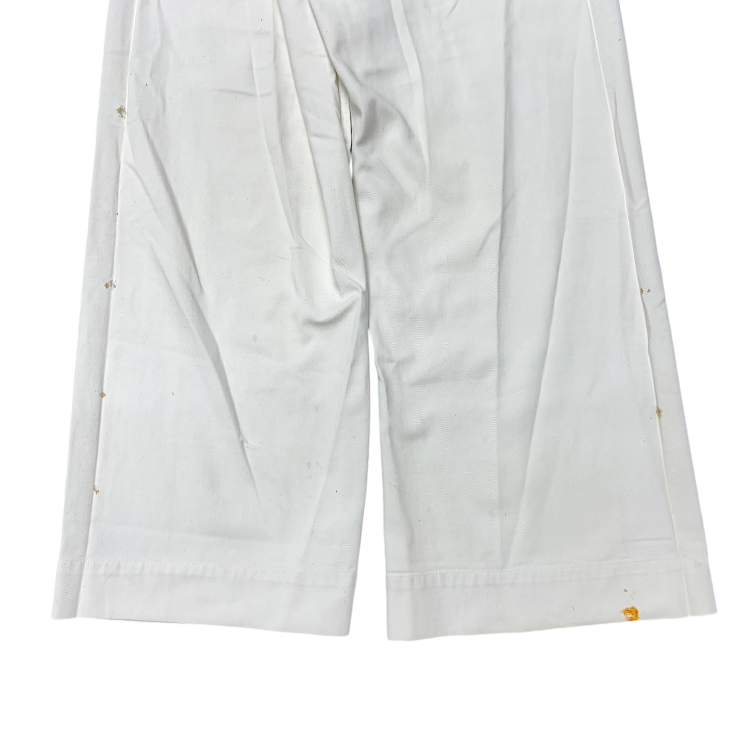 1940s USN white flared sailor pants (28w)