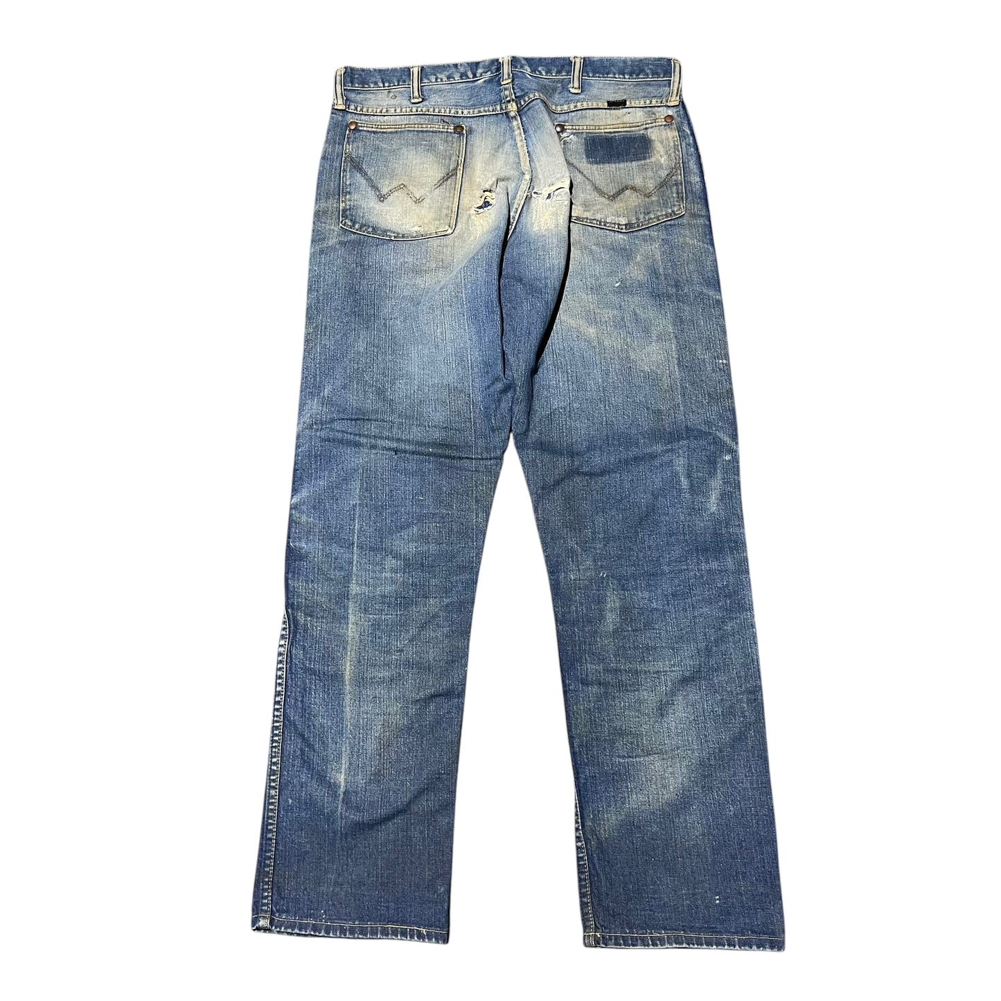 1960s Wrangler sun faded denim jeans (35w)