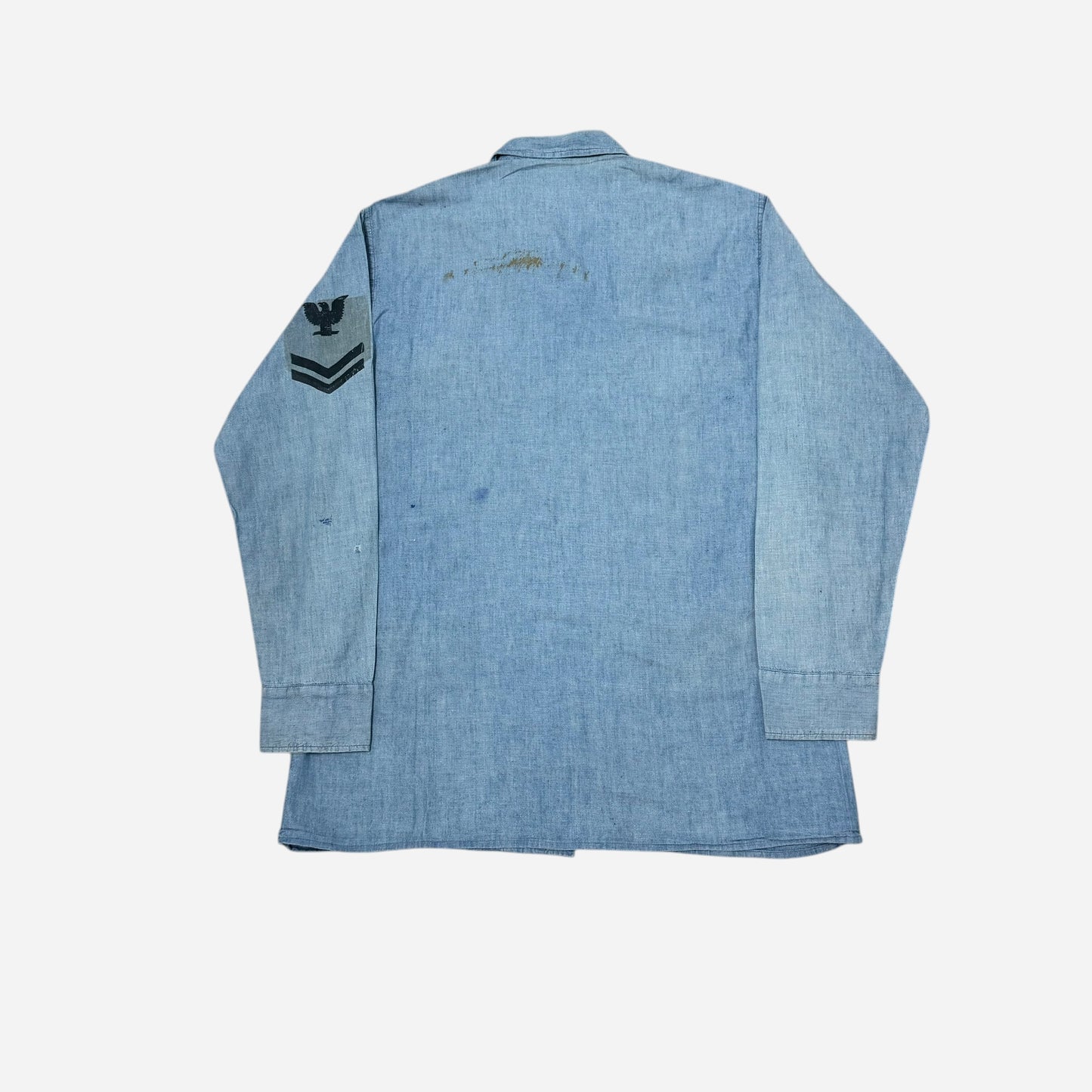 1950s USN chambray shirt (L)