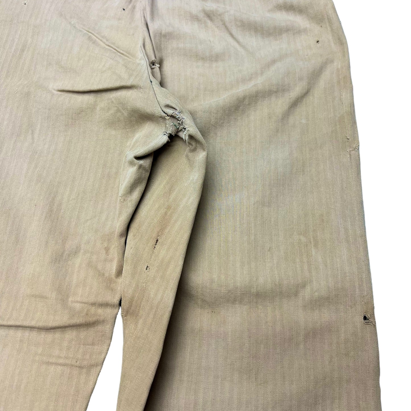 1940s As-is khaki hbt pants (33w)