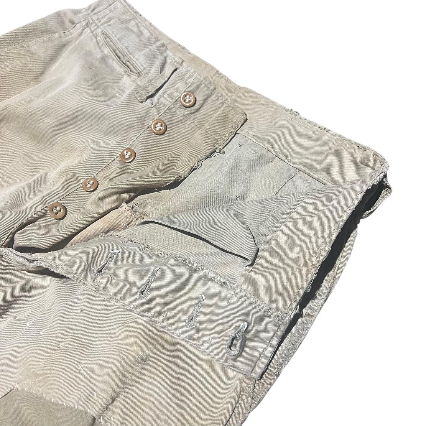 1940s WWII US Army khaki chino pants (28w)