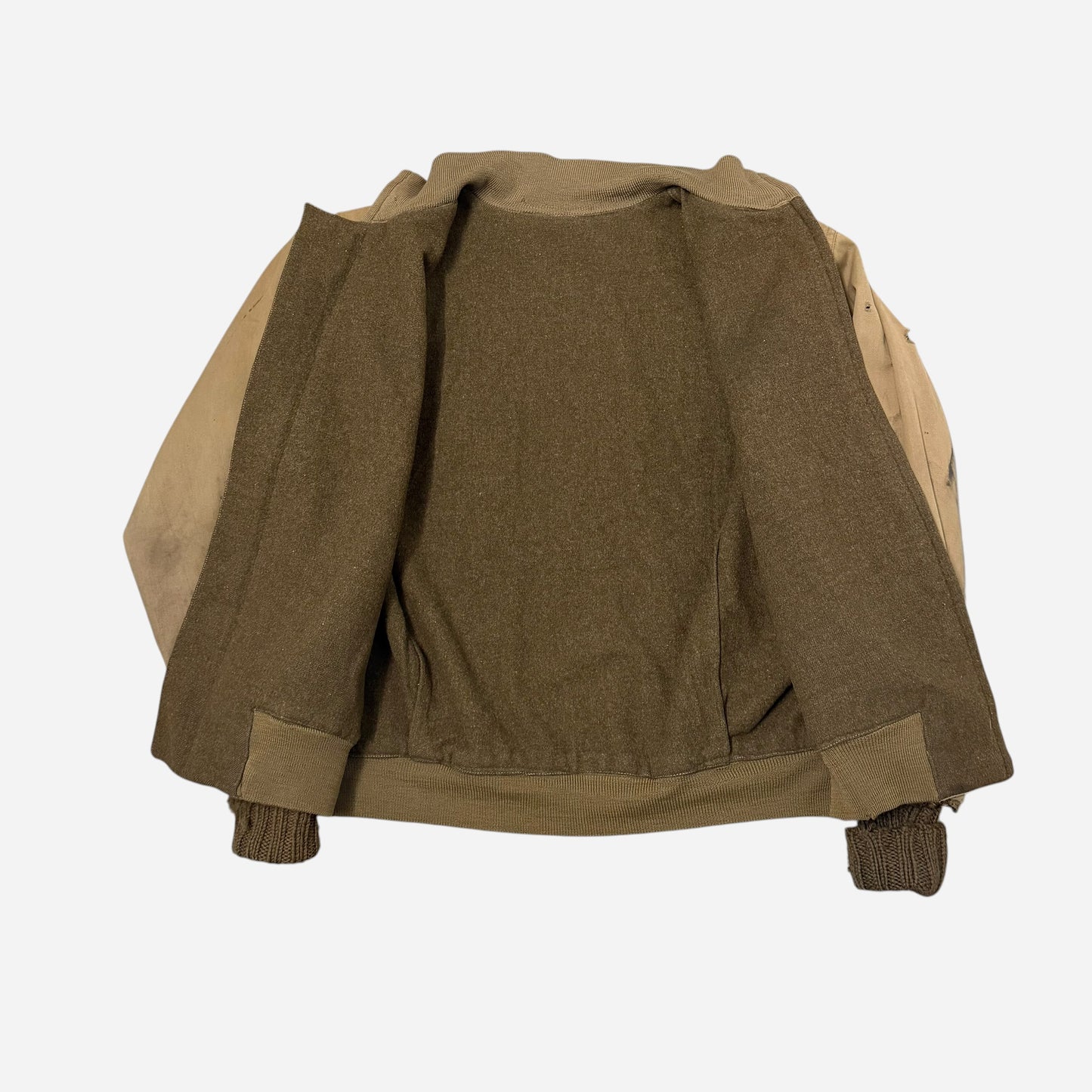 1940s WWII us army tanker jacket (L)