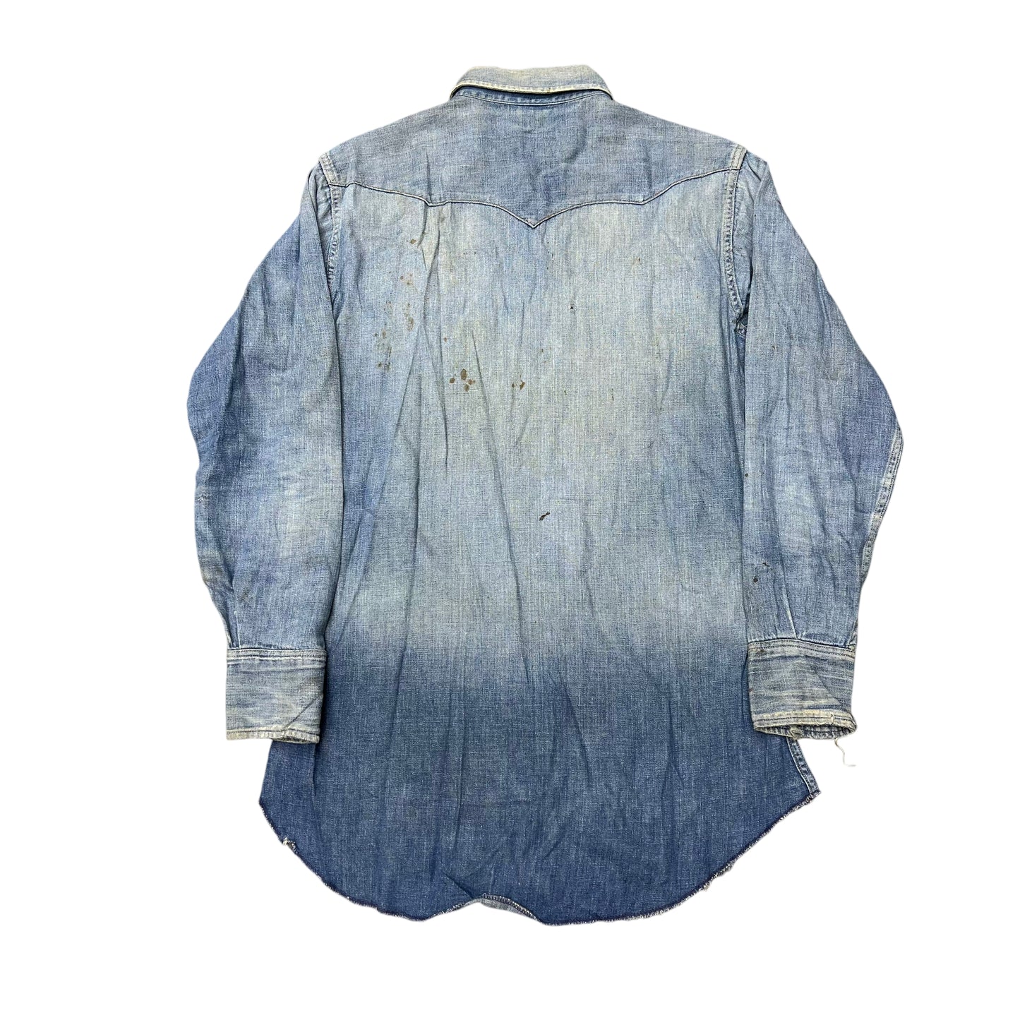 1950s Wrangler Blue Bell slant pocket denim shirt (M)