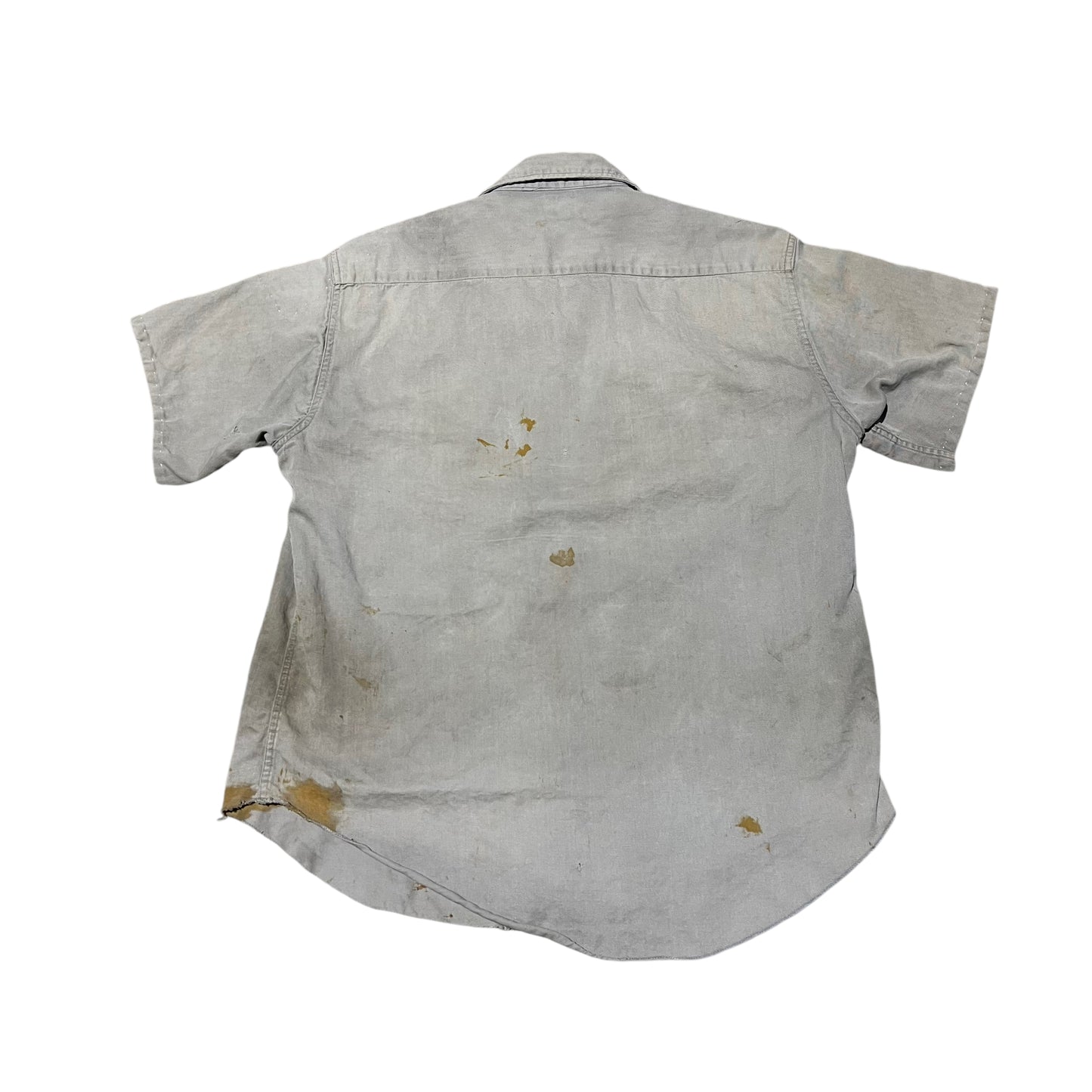 1950s The Big Favorite grey cotton work shirt (M)