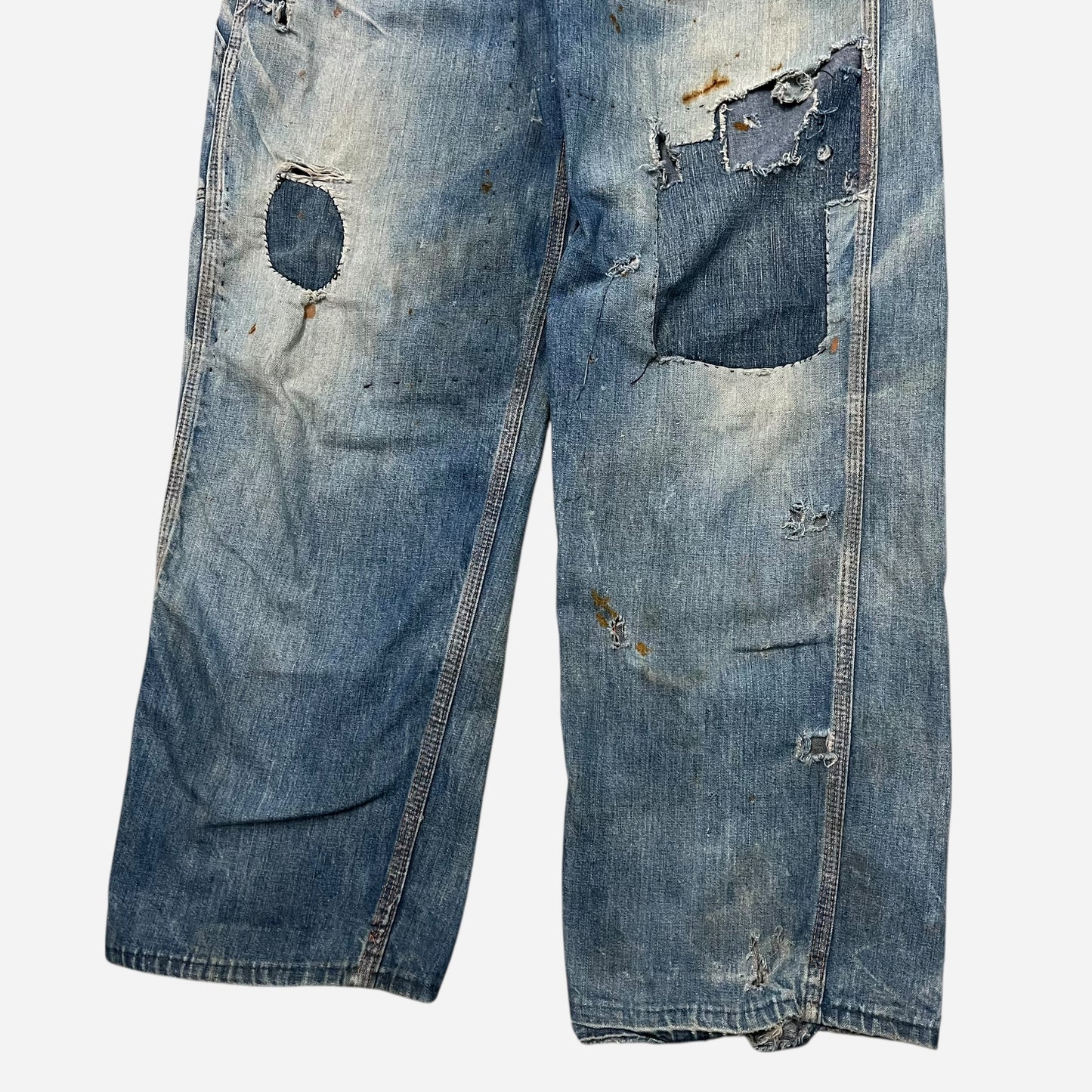 1950s Big Buck repaired carpenter jeans (34w)