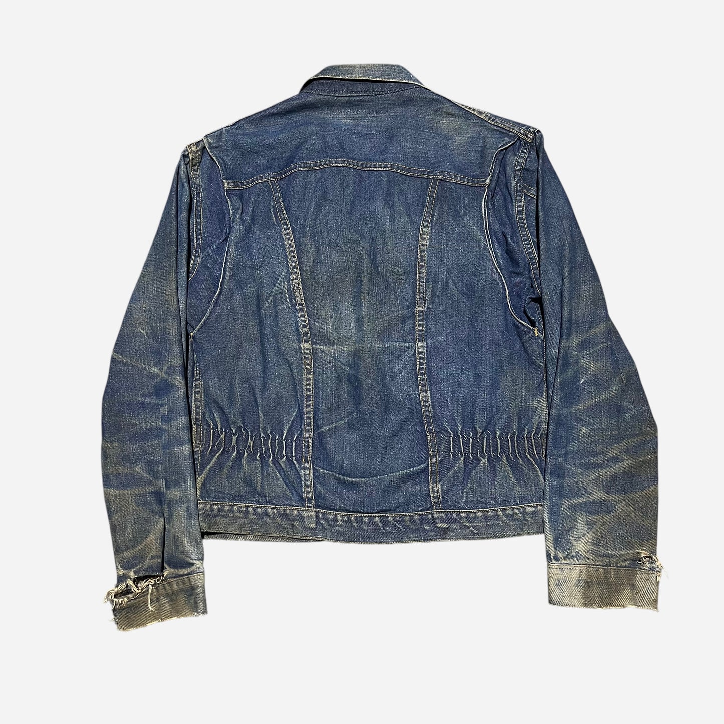 1950s Wrangler dark wash denim jacket (M)