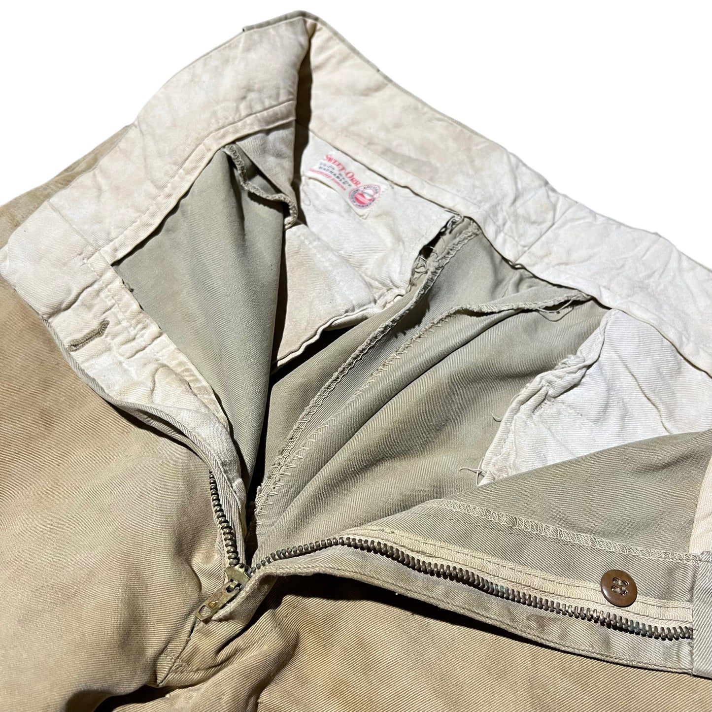 1960s Sweet Orr khaki chino work pants (32w)