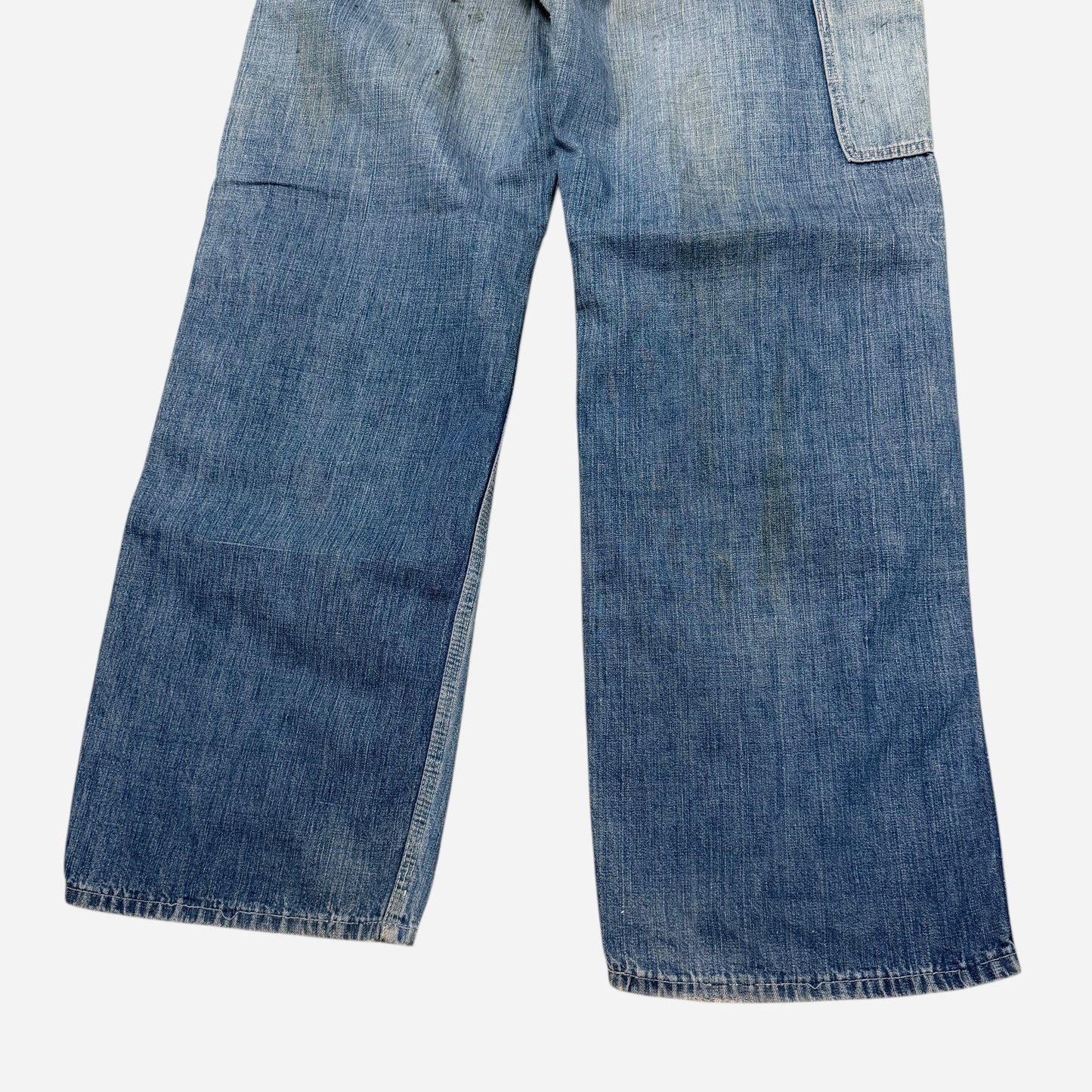 1940s Big Mac donut button fly jeans (31w)