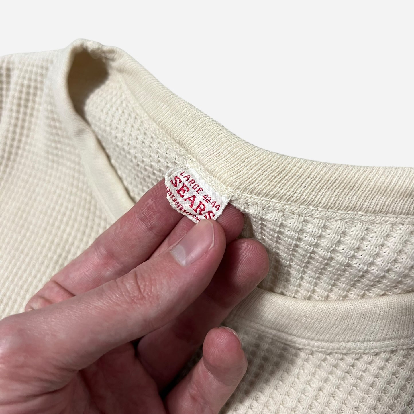 1950s Sears waffle thermal (L)