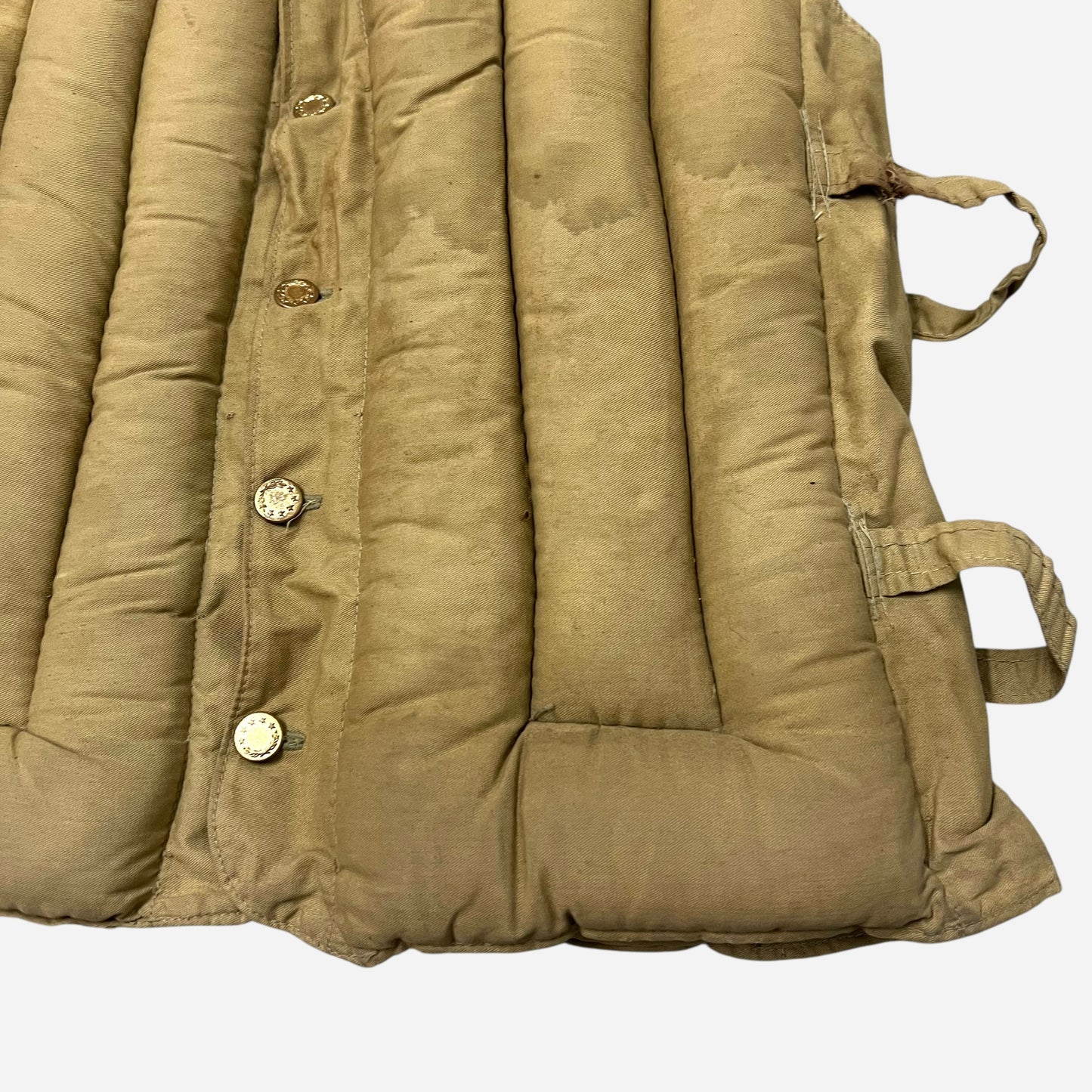 1940s WWII cotton ribbed life vest (M)