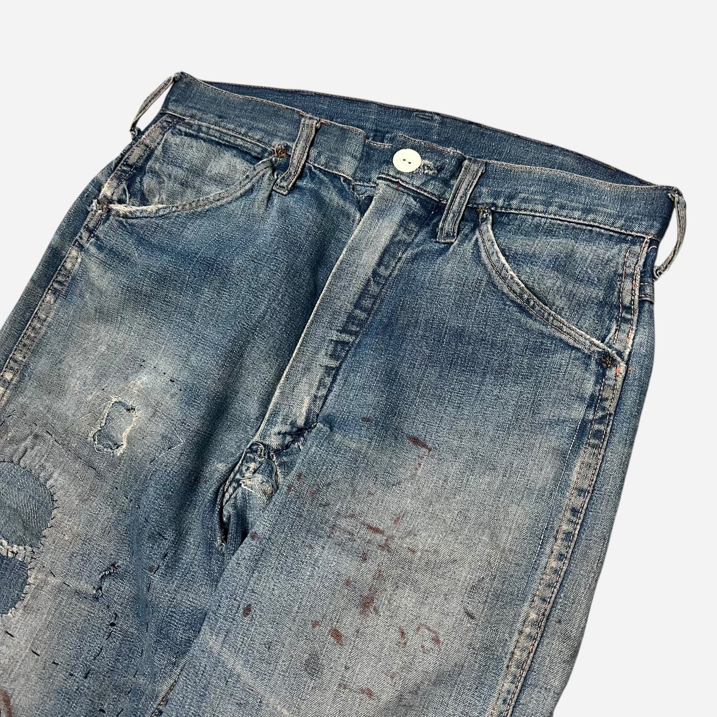 1950s Patchwork jeans (29w)