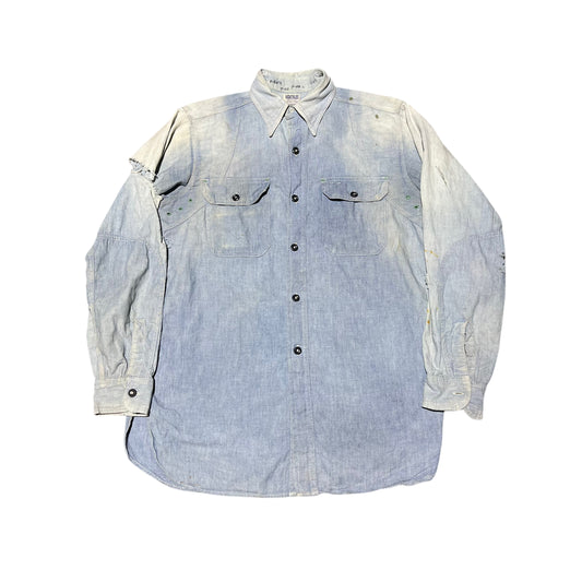 1940s Hercules chambray shirt (M/L)