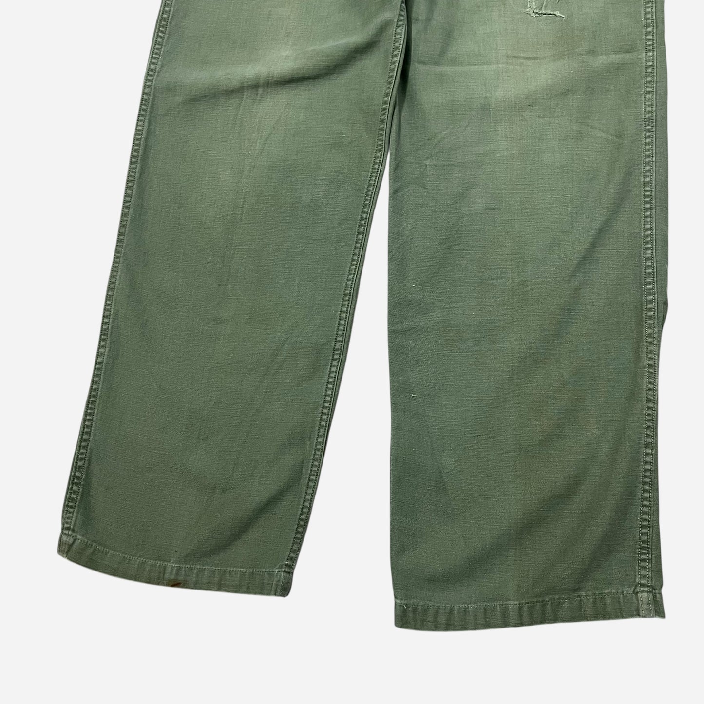 1950s OG 107 fatigue pocket button fly pants (29w)