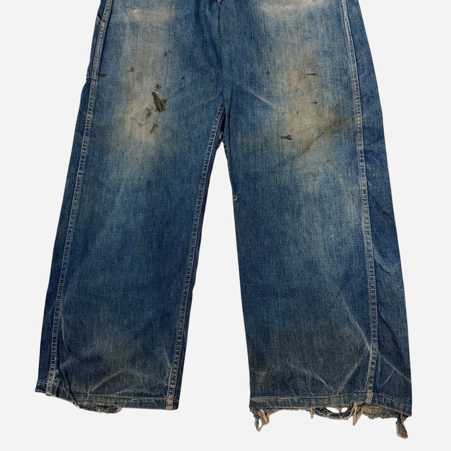1940s Donut button fly carpenter jeans (33w)