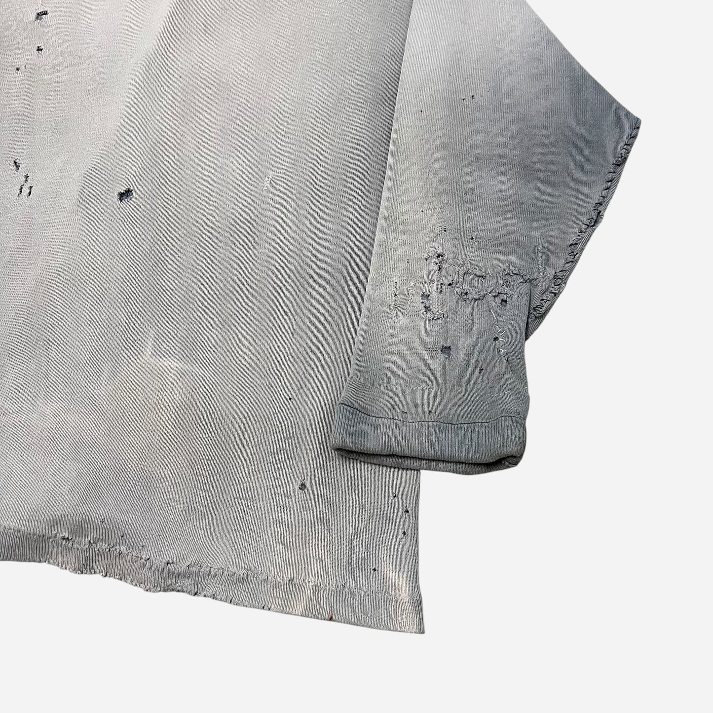 1940s Sun faded light purple cotton cardigan (M)