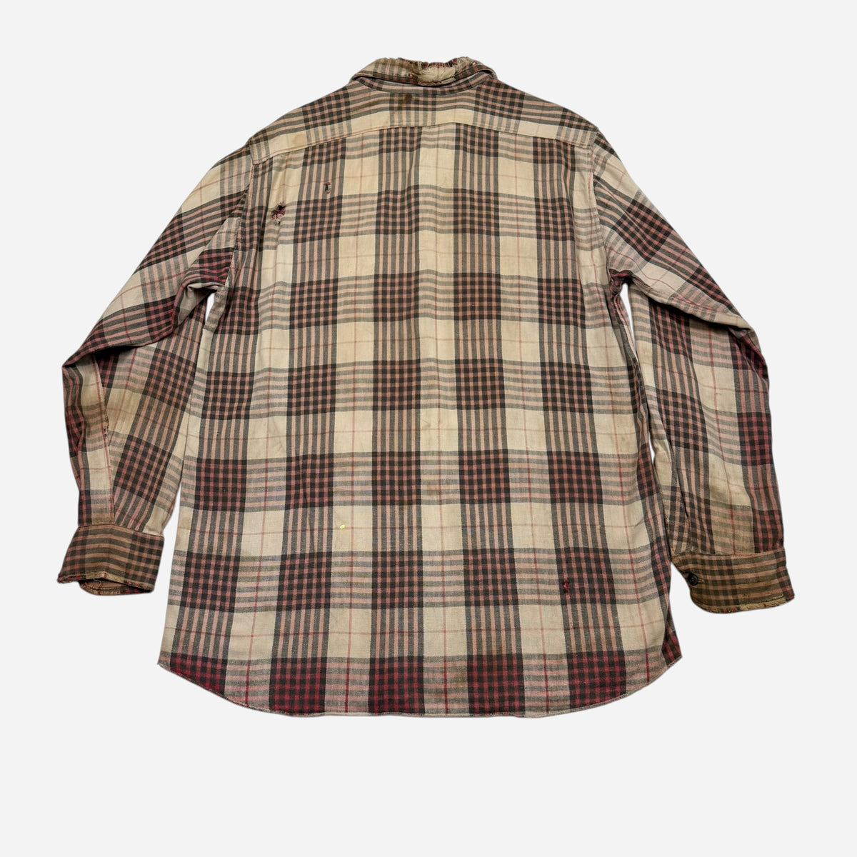 1950s Red Cap cotton flannel (L)