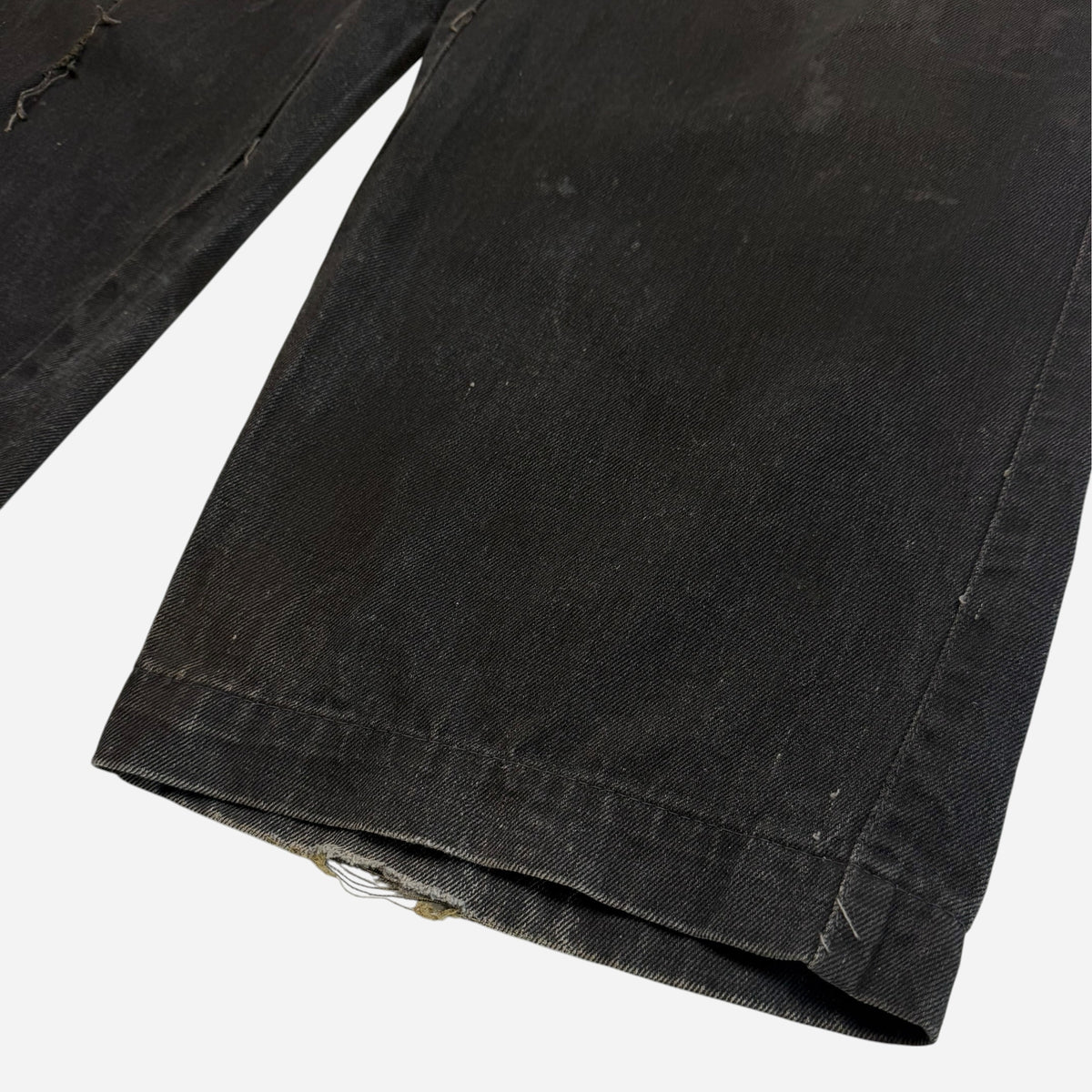 1960s Soviet Union black denim pants (39w)