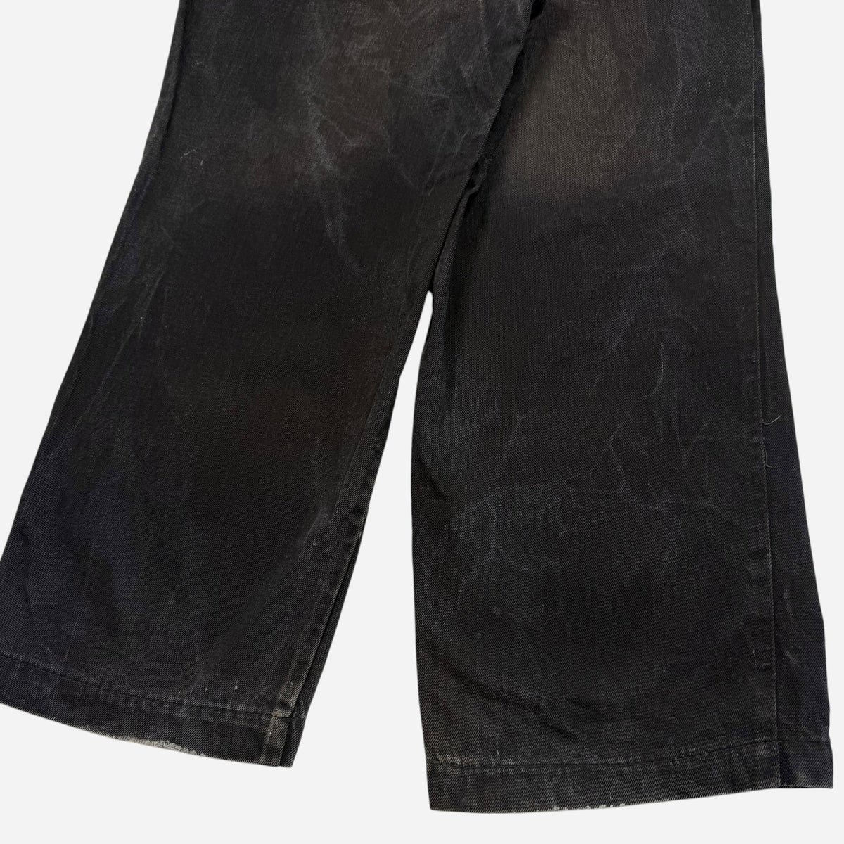 1960s Soviet Union black denim pants (39w)