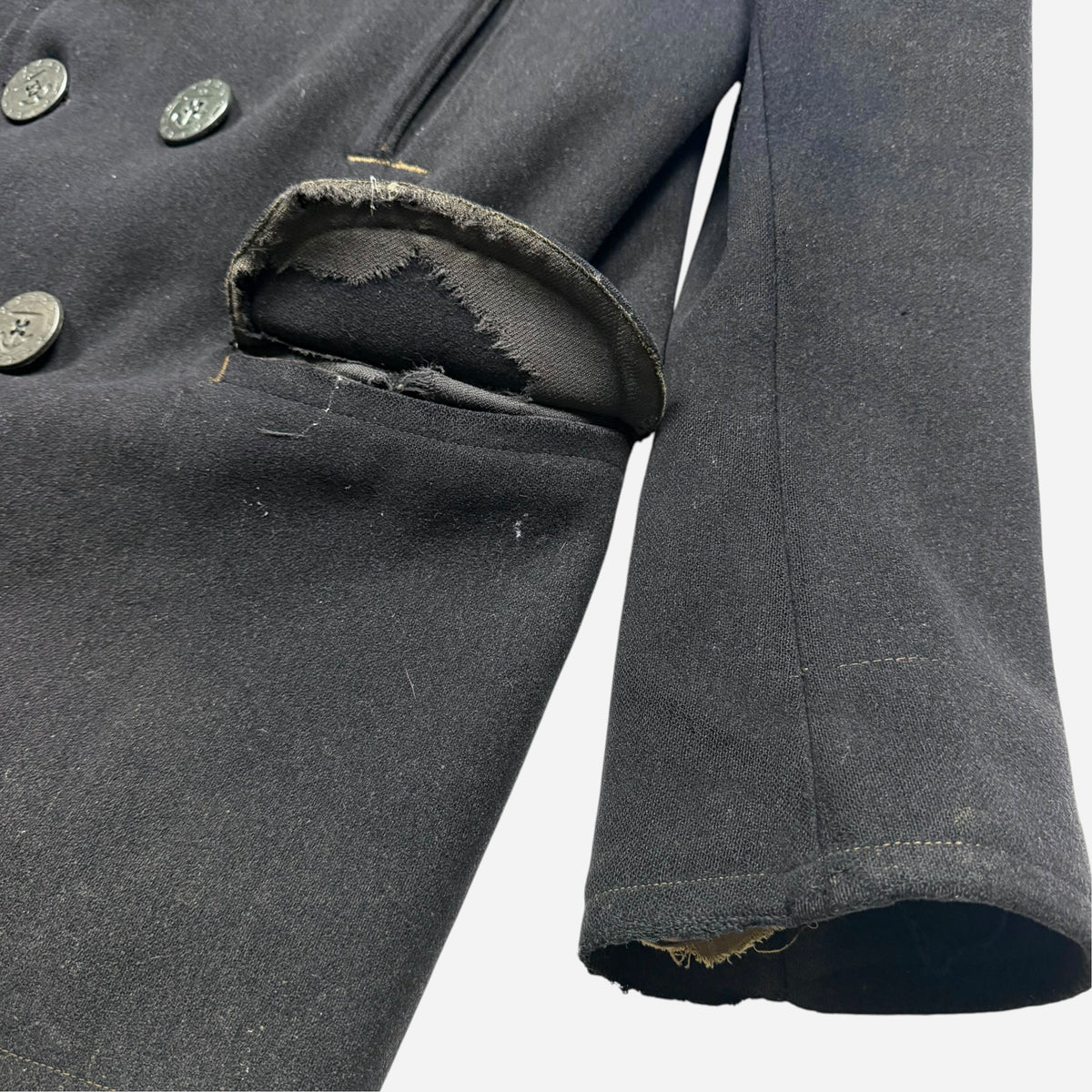 1910s WW1 USN wool peacoat (L)