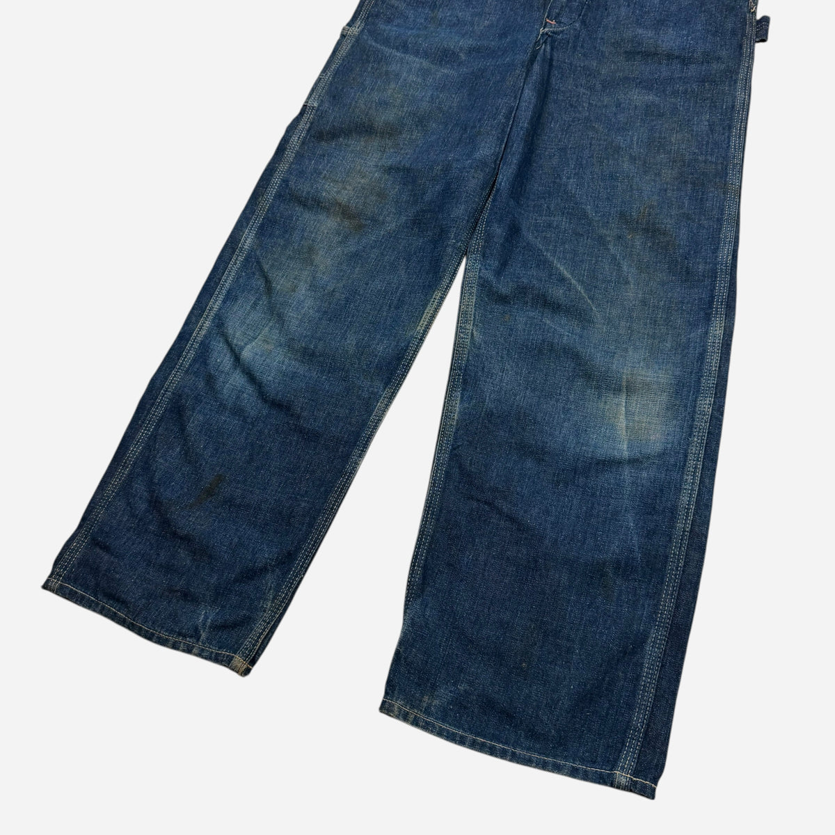 1930s Blue Bell dark wash overalls (28w)