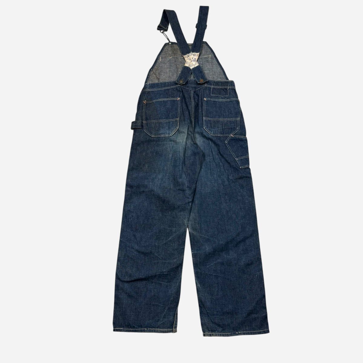 1930s Blue Bell dark wash overalls (28w)