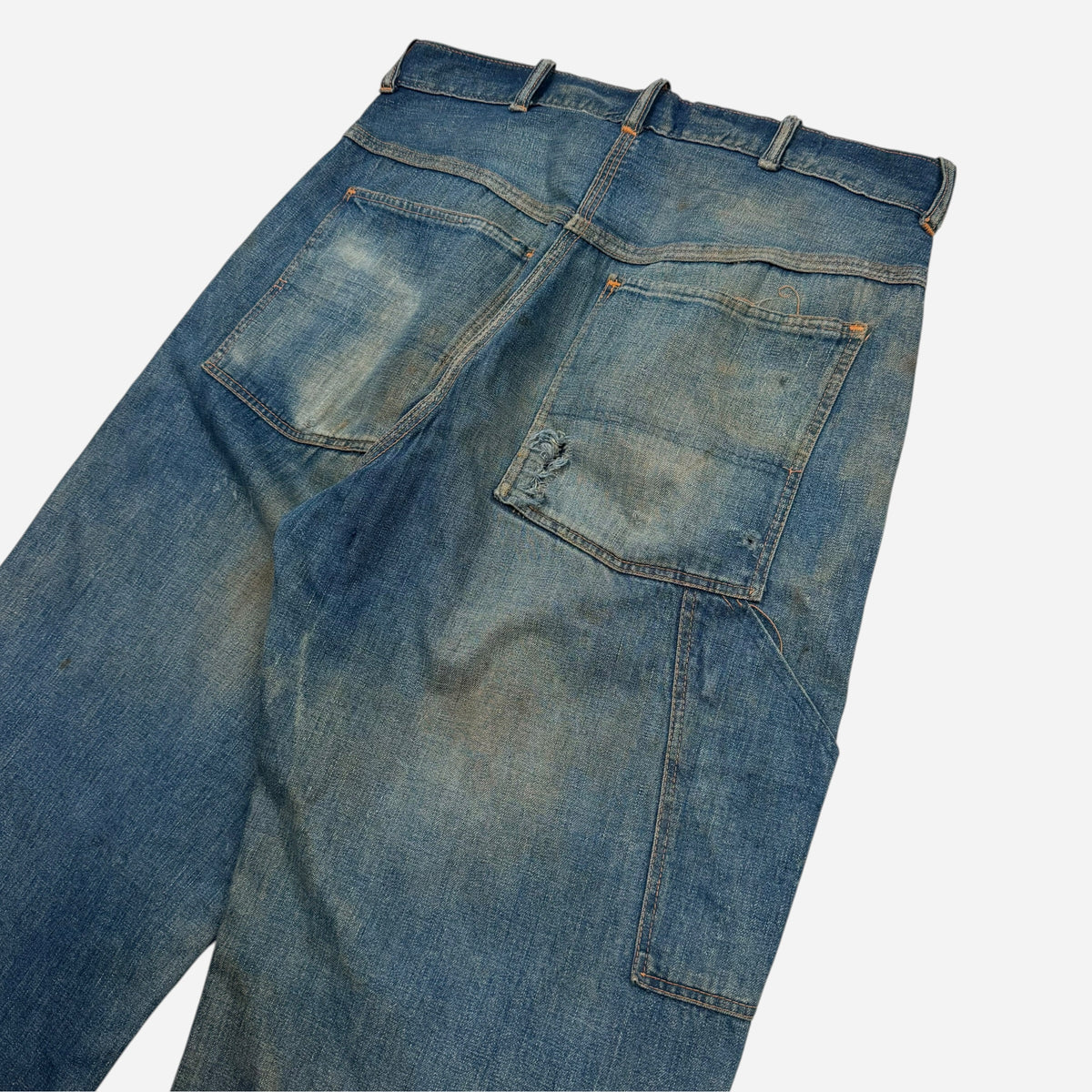 1940s Donut button fly denim jeans (31w)
