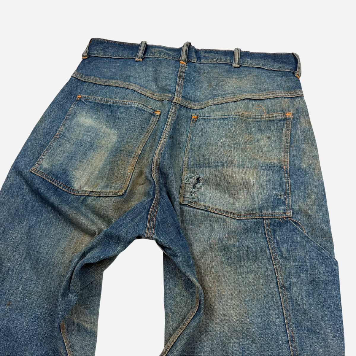 1940s Donut button fly denim jeans (31w)