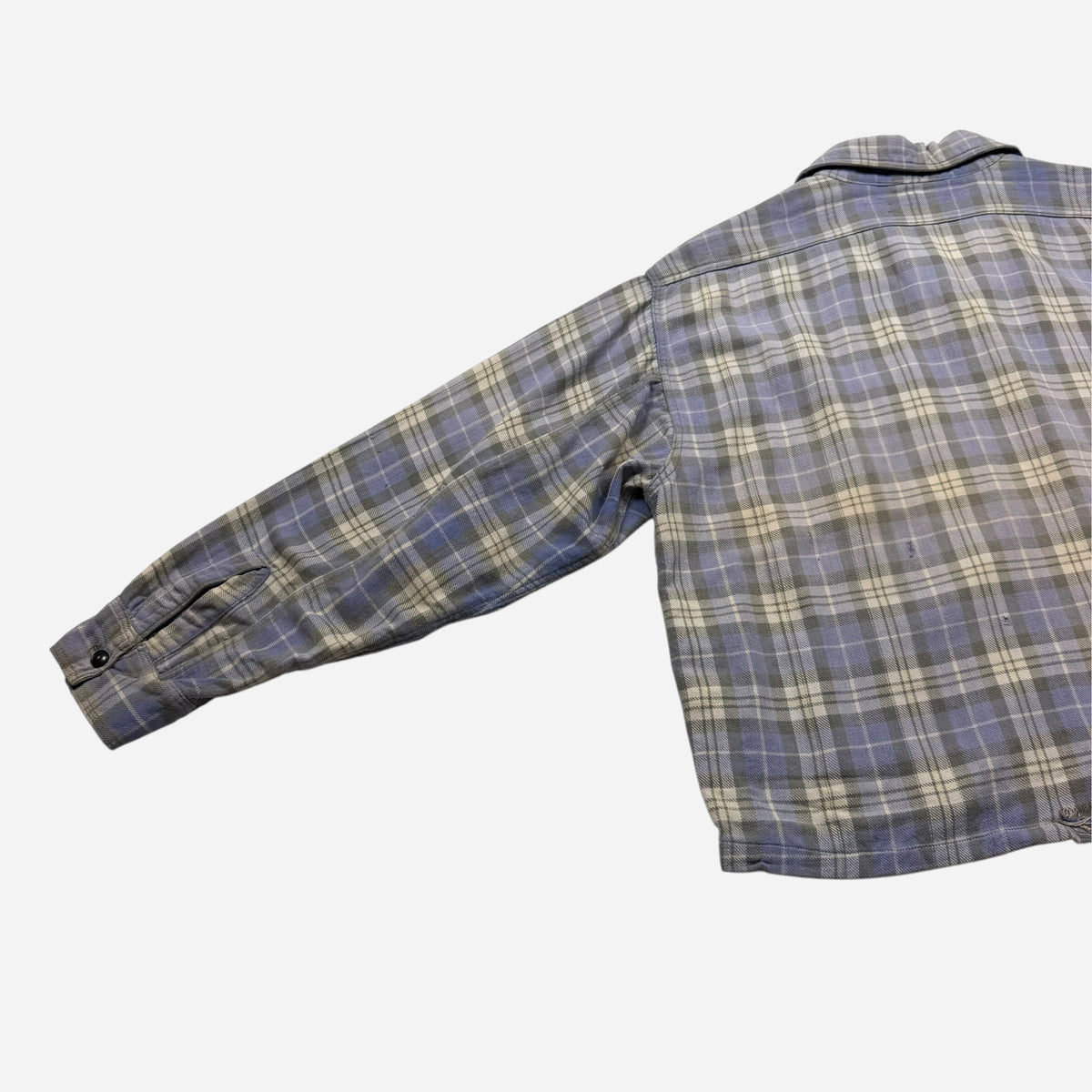1940s Hercules blue cotton flannel (M/L)