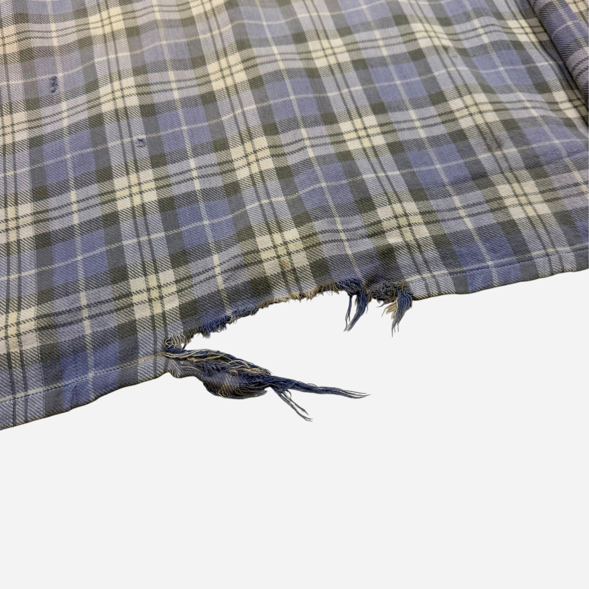 1940s Hercules blue cotton flannel (M/L)