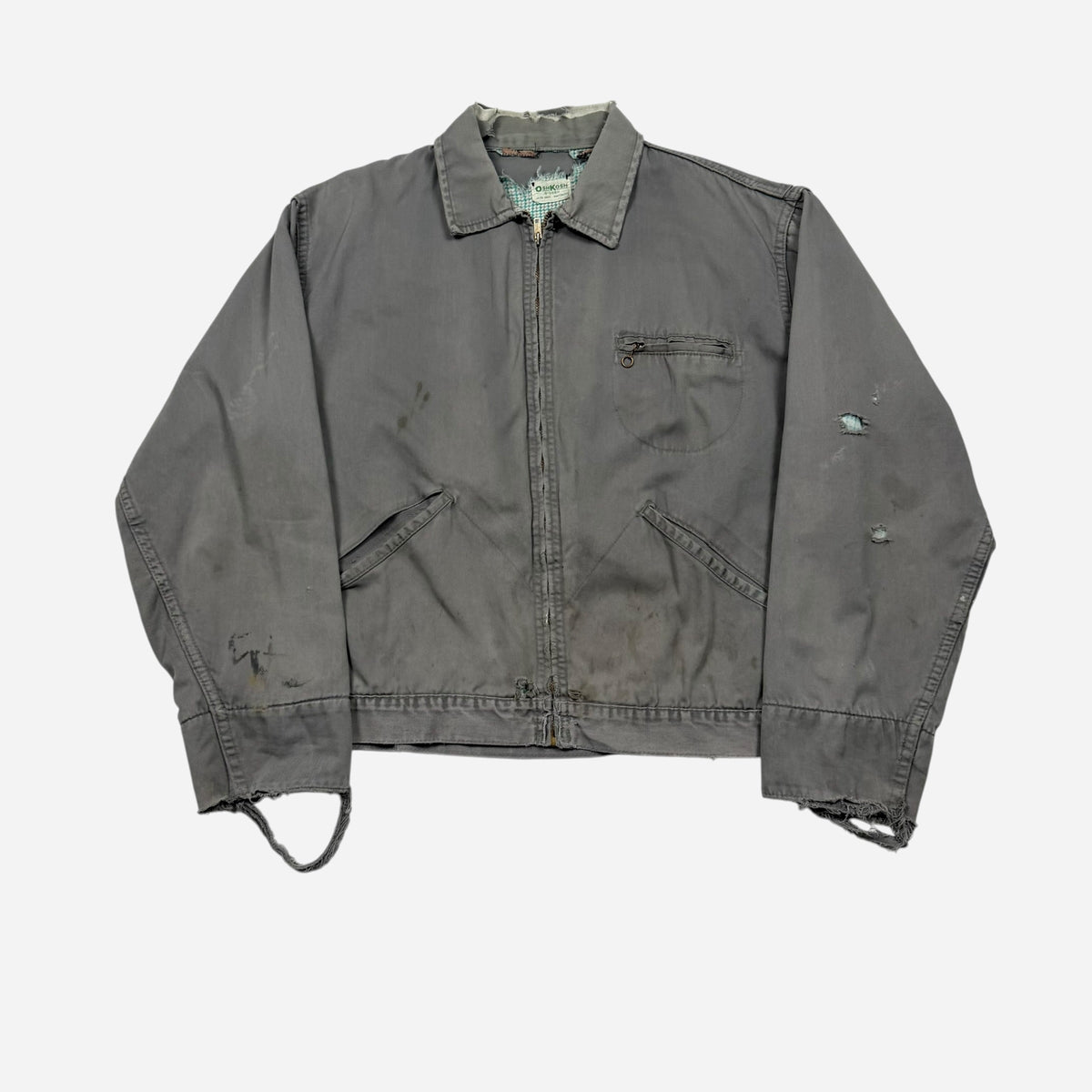 1950s Osh Kosh gray work jacket (XL)