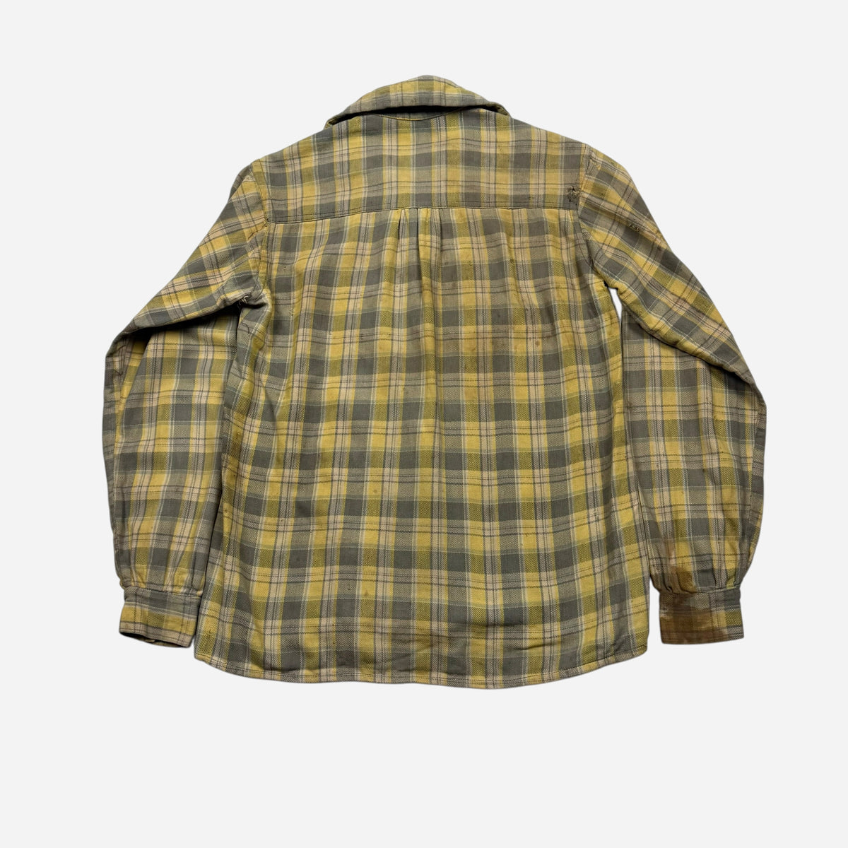 1940s Homemade cotton flannel (S/M)
