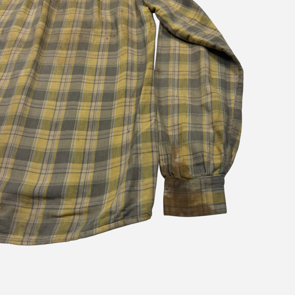 1940s Homemade cotton flannel (S/M)