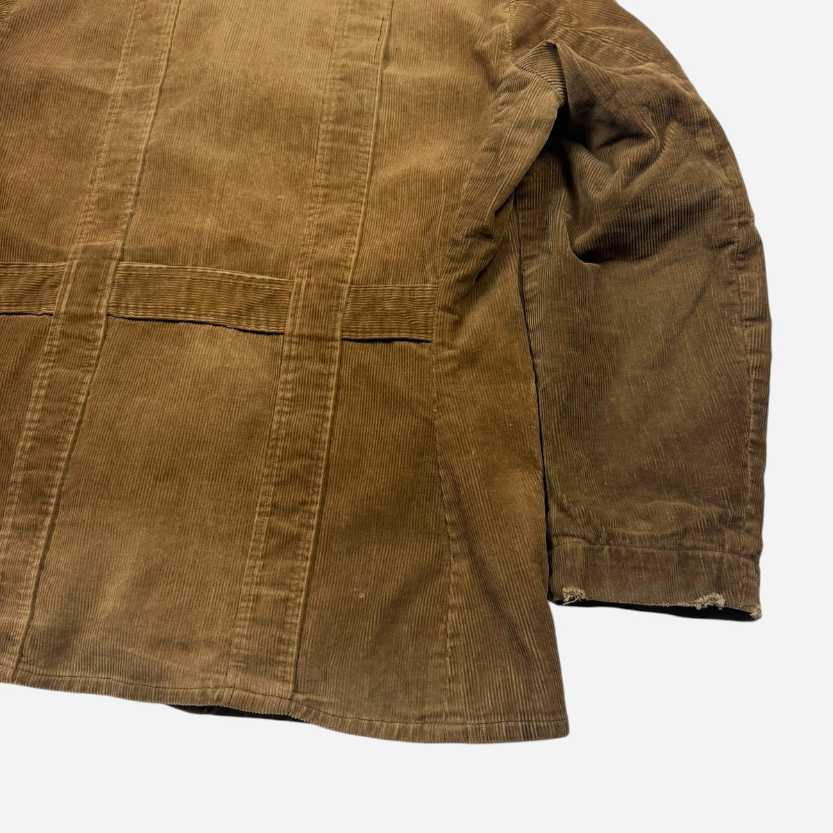 1940s Sweet Orr brown corduroy belt back jacket (L/XL)