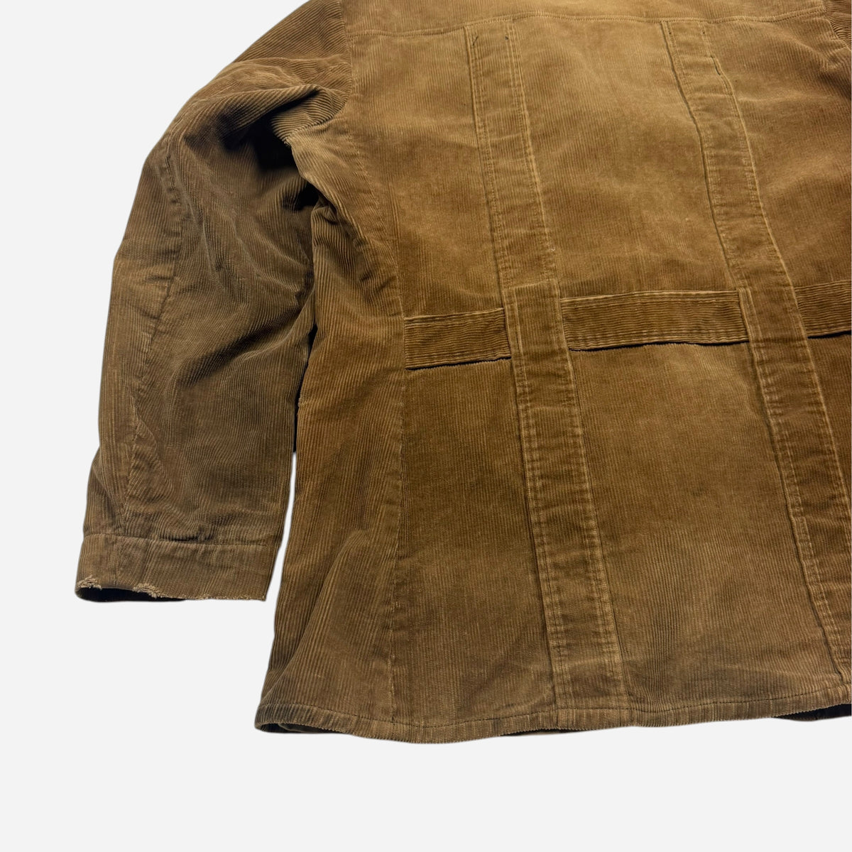 1940s Sweet Orr brown corduroy belt back jacket (L/XL)